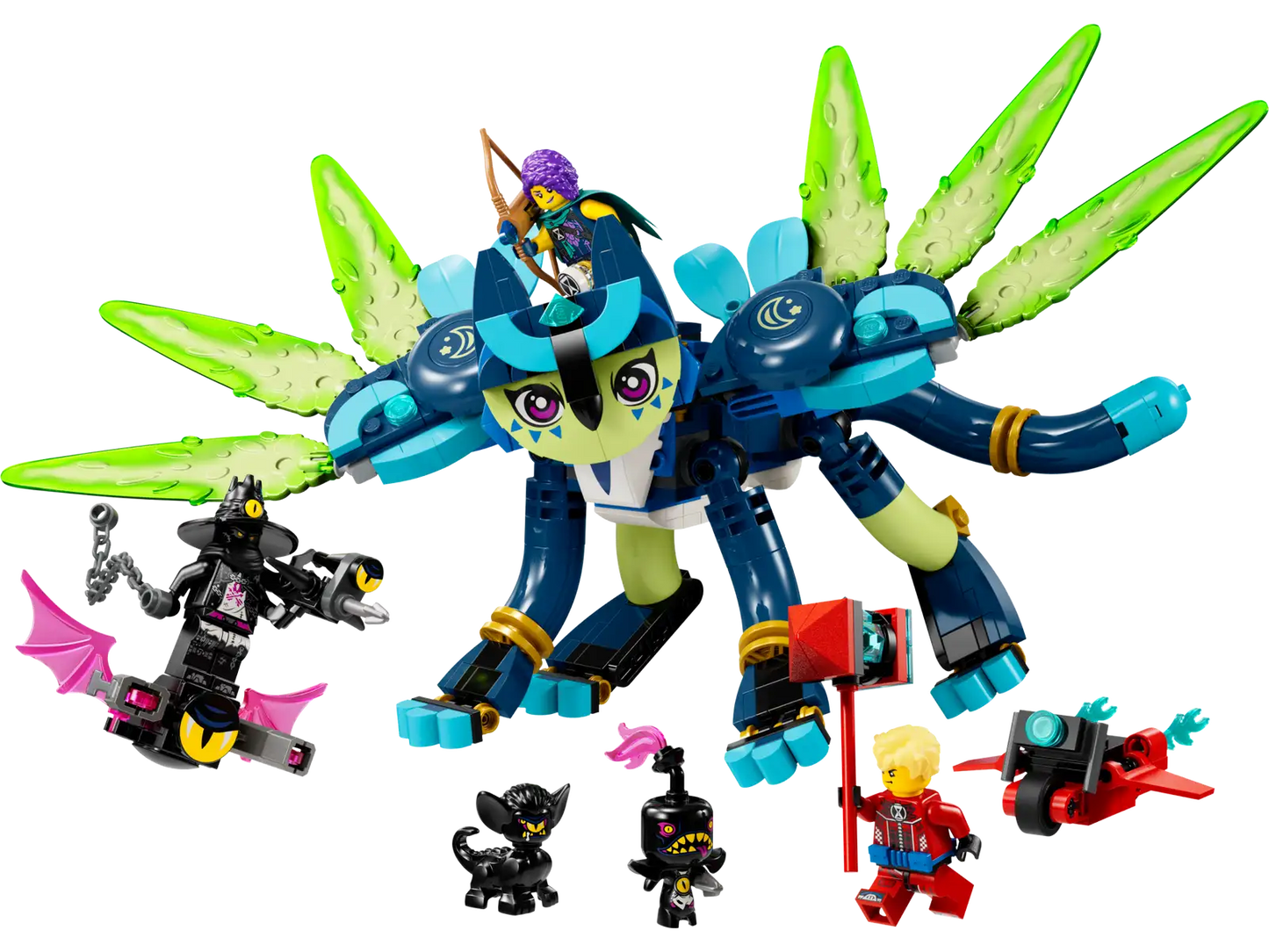 LEGO® 71476 Zoey and Zian the Cat-Owl
