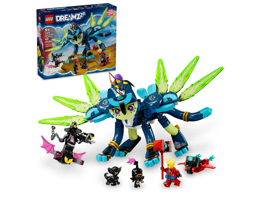 LEGO® 71476 Zoey and Zian the Cat-Owl