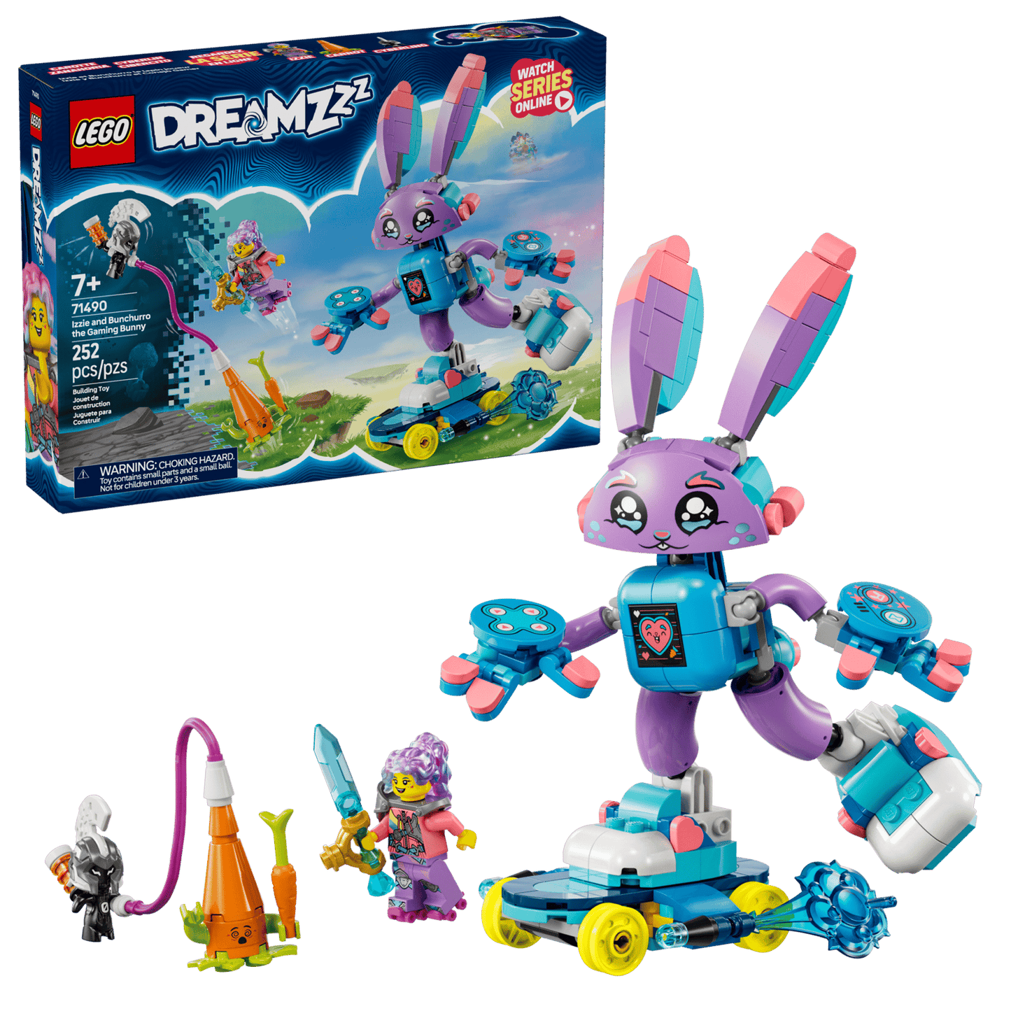 71490 LEGO® Izzie and Bunchurro the Gaming Bunny