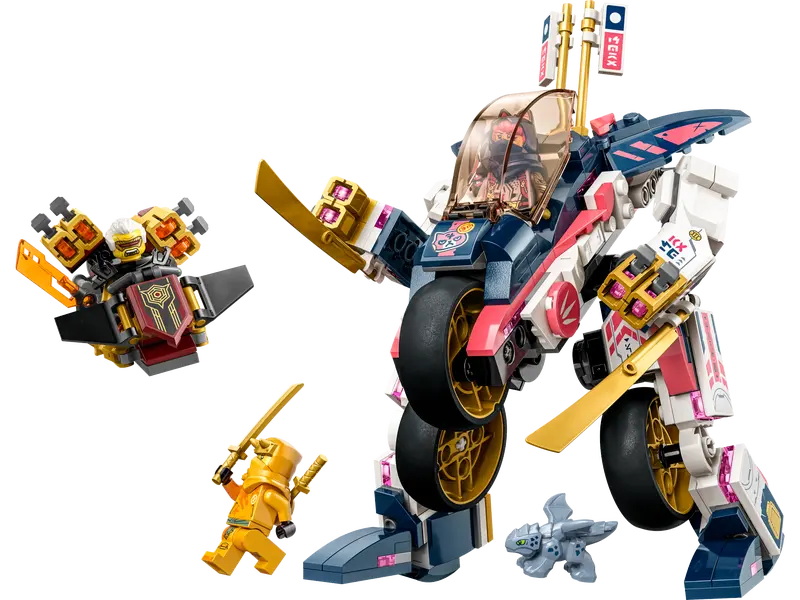 LEGO® 71792 Sora's Transforming Mech Bike Racer Certified Set