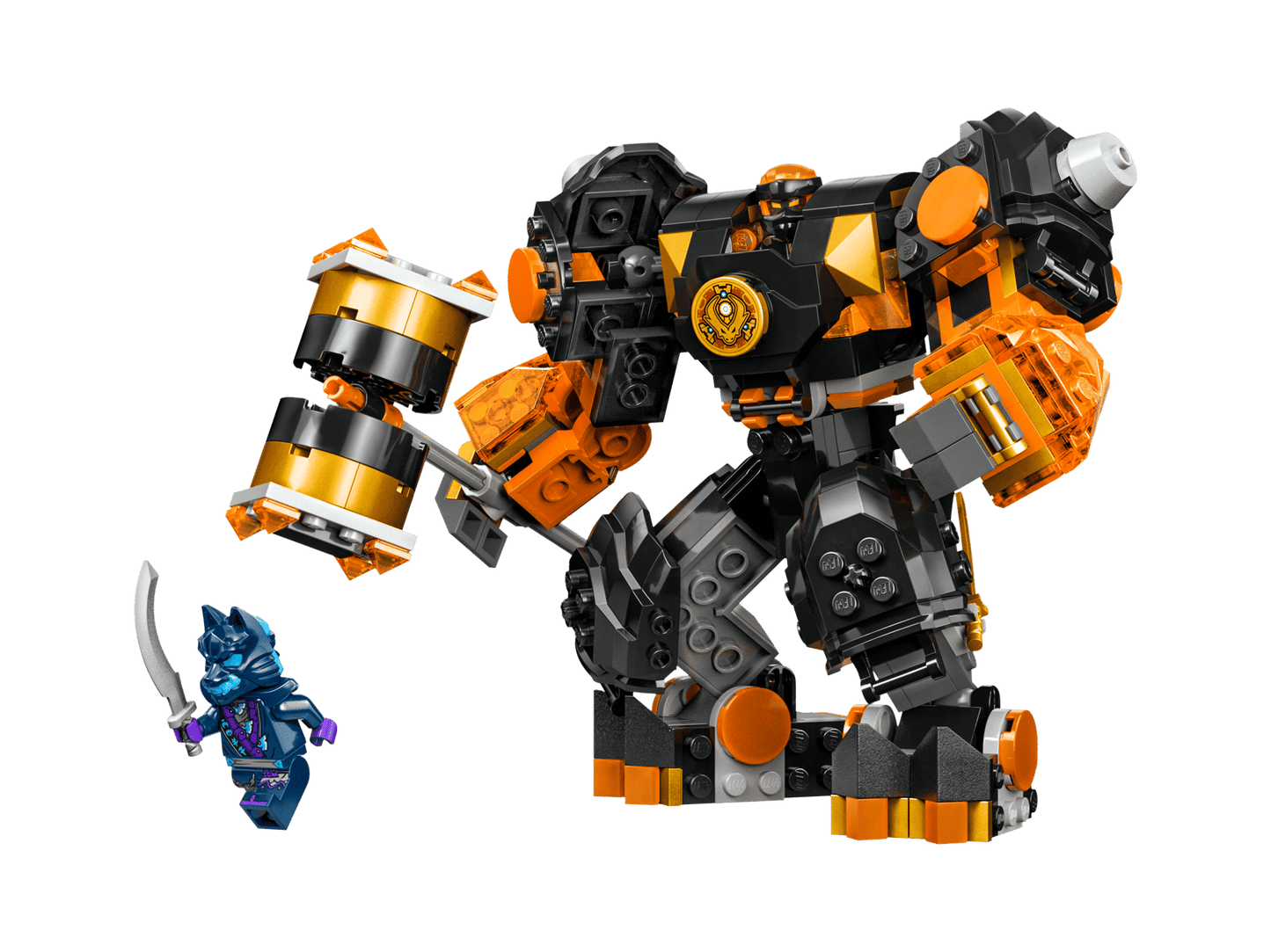 71806 LEGO® Cole's Elemental Earth Mech Used Set