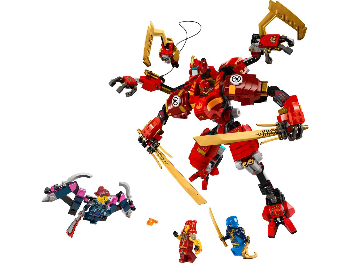 71812 Kai's Ninja Climber Mech Used Set