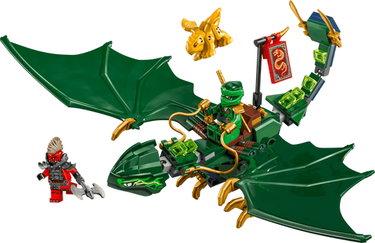 71829 LEGO® Lloyd's Green Forest Dragon Used Set