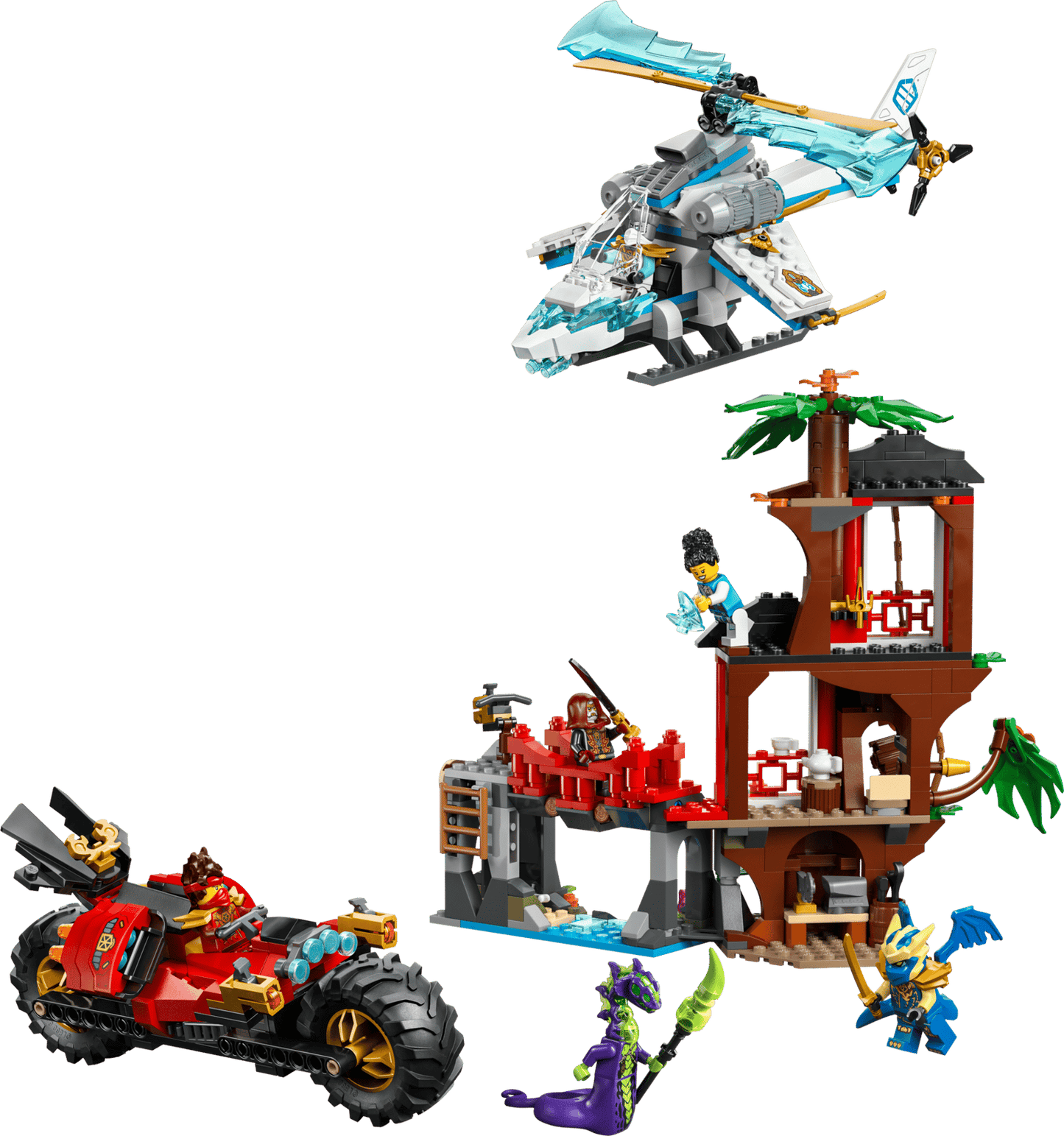 LEGO® 71857 Ninja Vehicle Tree House Battle
