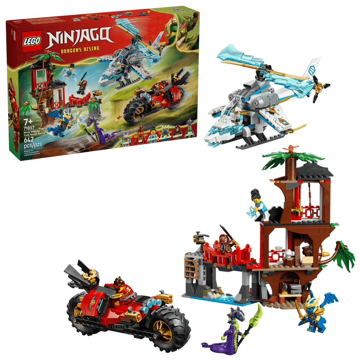LEGO® 71857 Ninja Vehicle Tree House Battle