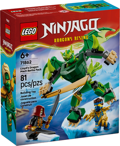 71862 LEGO® Lloyd's Dragon Mech Battle Pack