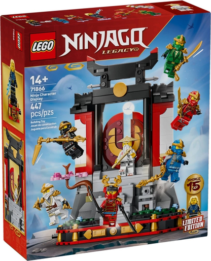 LEGO® 71866 Ninja Character Display 15th Anniversary