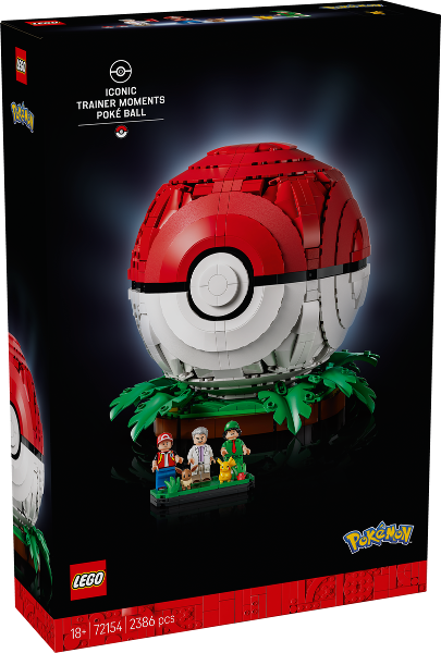 72154 LEGO® Iconic Trainer Moments Poké Ball