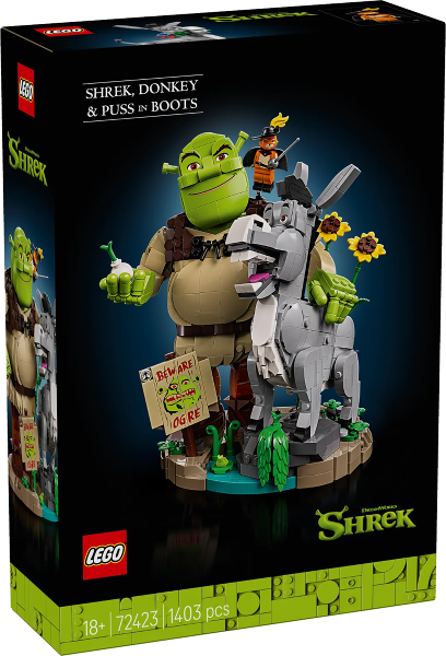 72423 LEGO® Shrek, Donkey & Puss in Boots