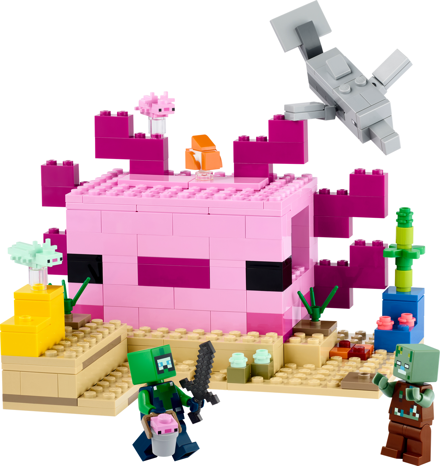 LEGO® 21247 The Axolotl House Used Set
