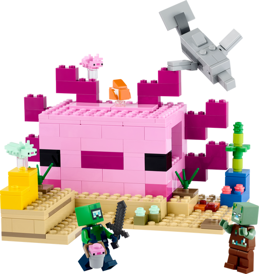 LEGO® 21247 The Axolotl House Used Set