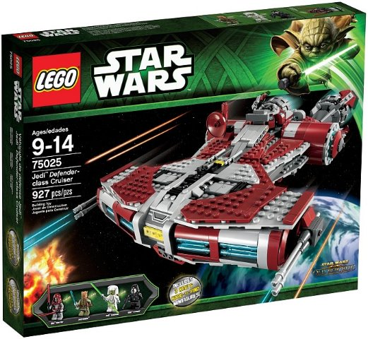 75025 LEGO® Jedi Defender-class Cruiser Open Box