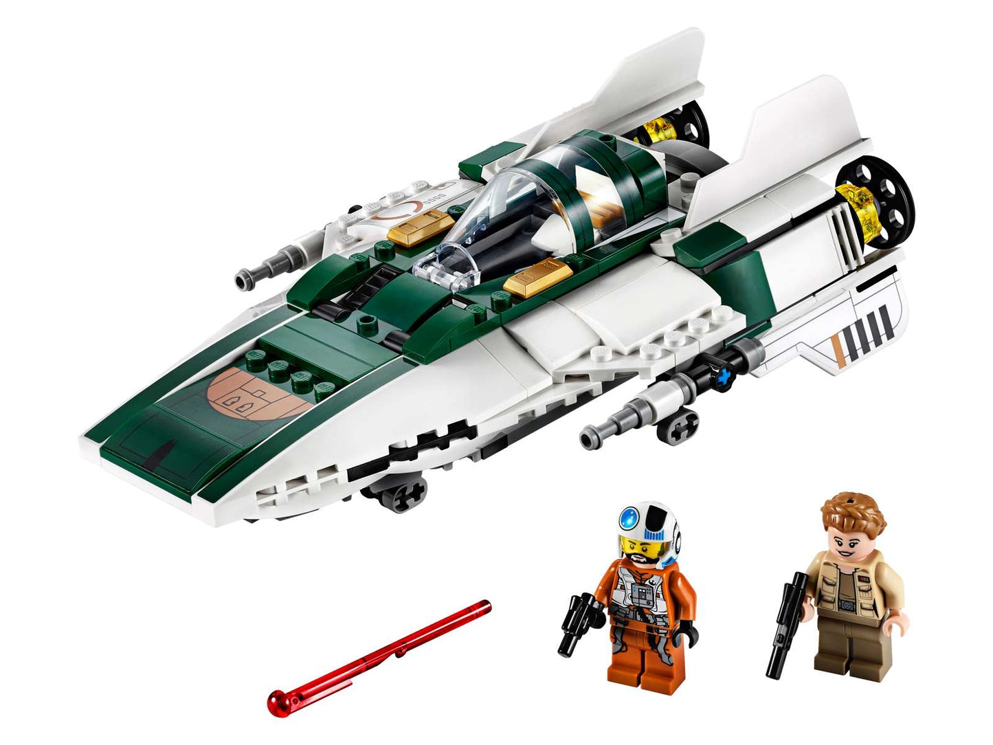 LEGO® 75248 Resistance A-Wing Starfighter Used Set