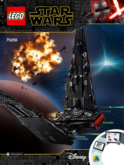 75256 LEGO® Kylo Ren's Shuttle CERTIFIED SET