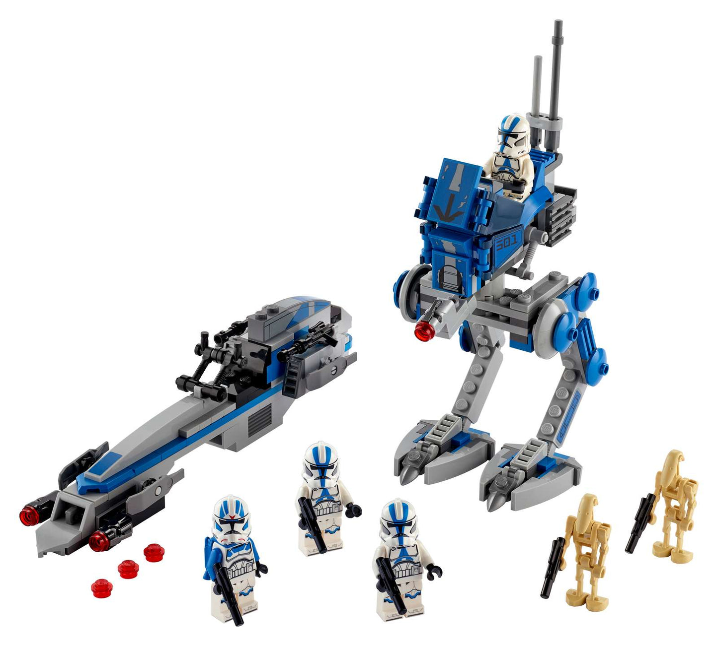 75280 LEGO® 501st Legion Clone Troopers Used Set
