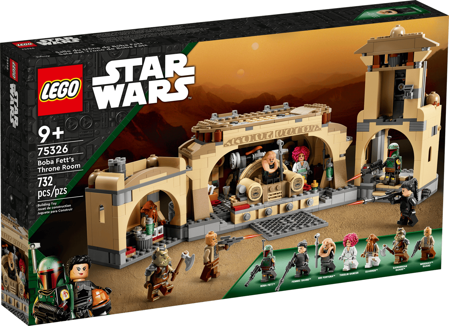 LEGO® 75326 Boba Fett's Throne Room
