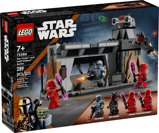 LEGO® 75386 Paz Vizsla and Moff Gideon Battle CERTIFIED SET