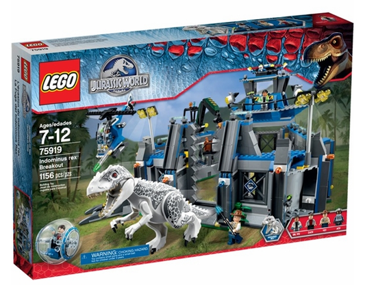 75919 LEGO® Indominus rex Breakout Open Box