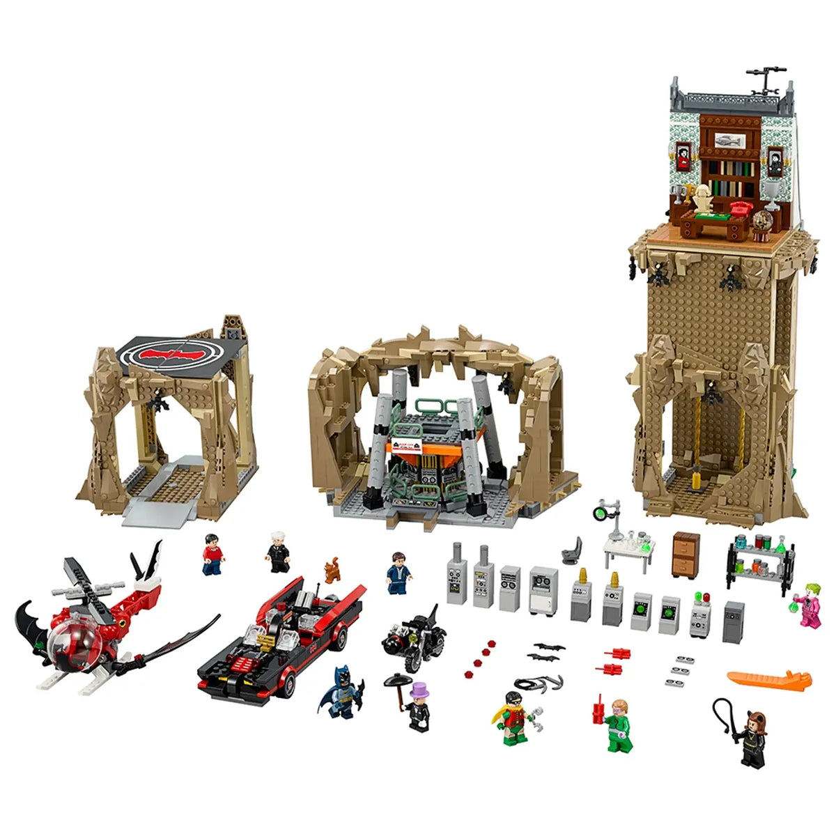 76052 Batman Classic TV Series - Batcave Used Set