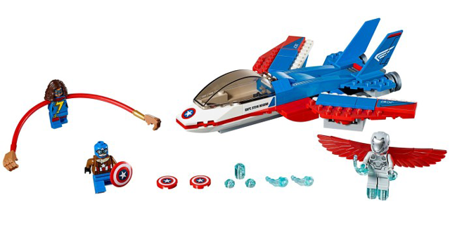 76076 LEGO® Captain America Jet Pursuit