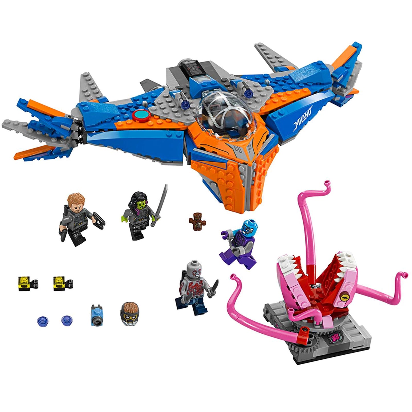 76081 LEGO® The Milano vs. The Abilisk Used Set