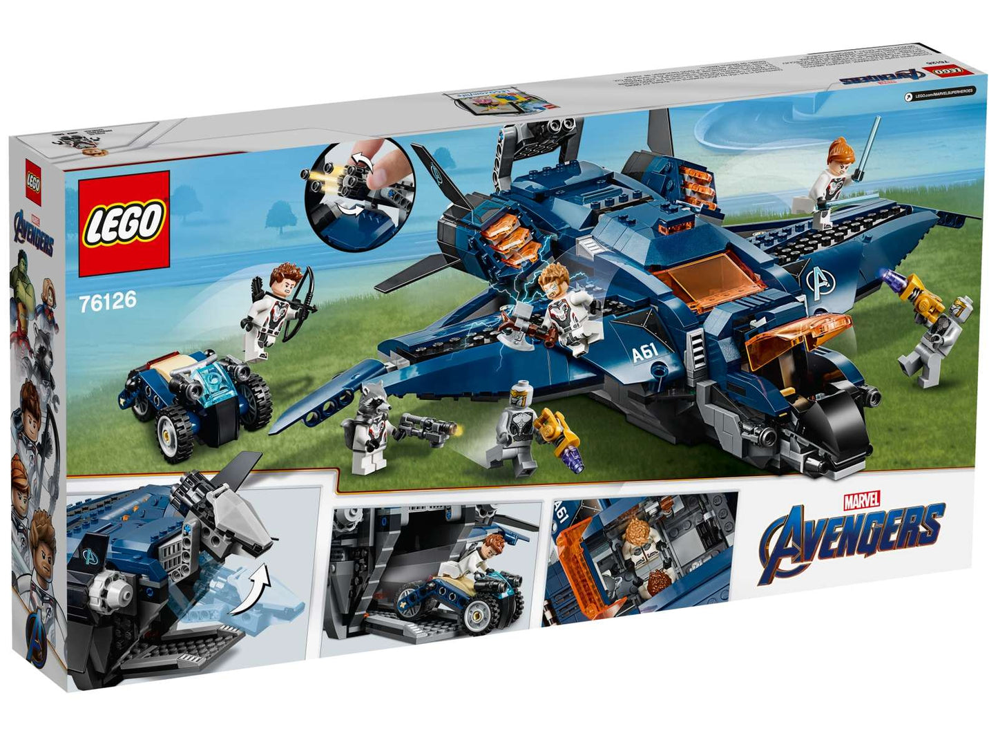 76126 LEGO® Avengers Ultimate Quinjet