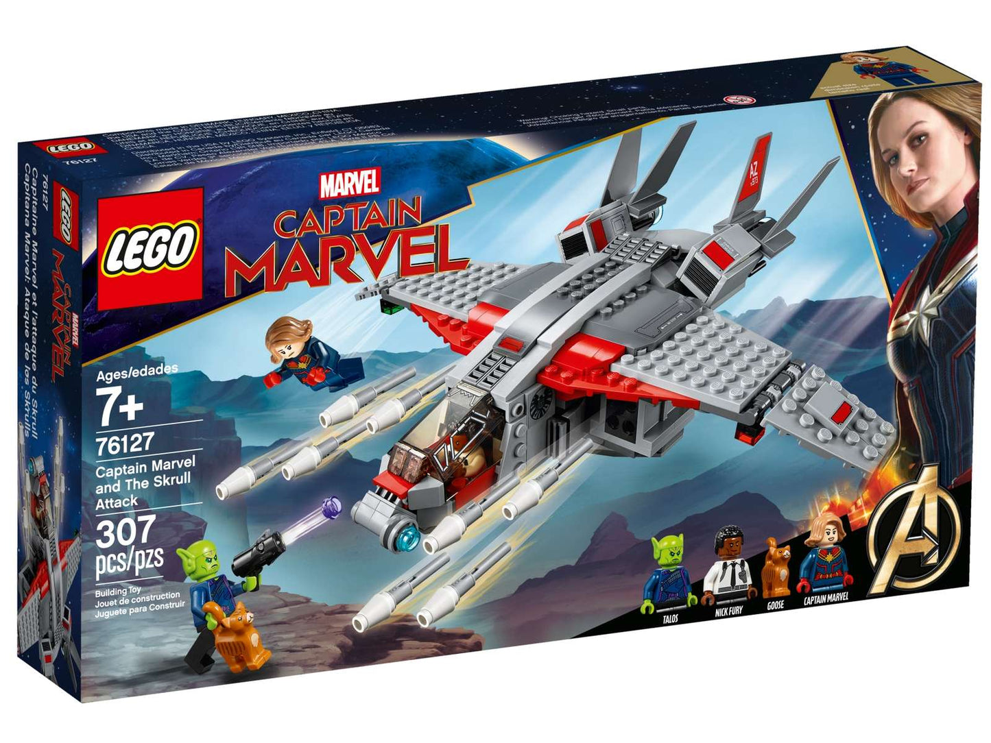 LEGO® 76127 Captain Marvel and The Skrull Attack