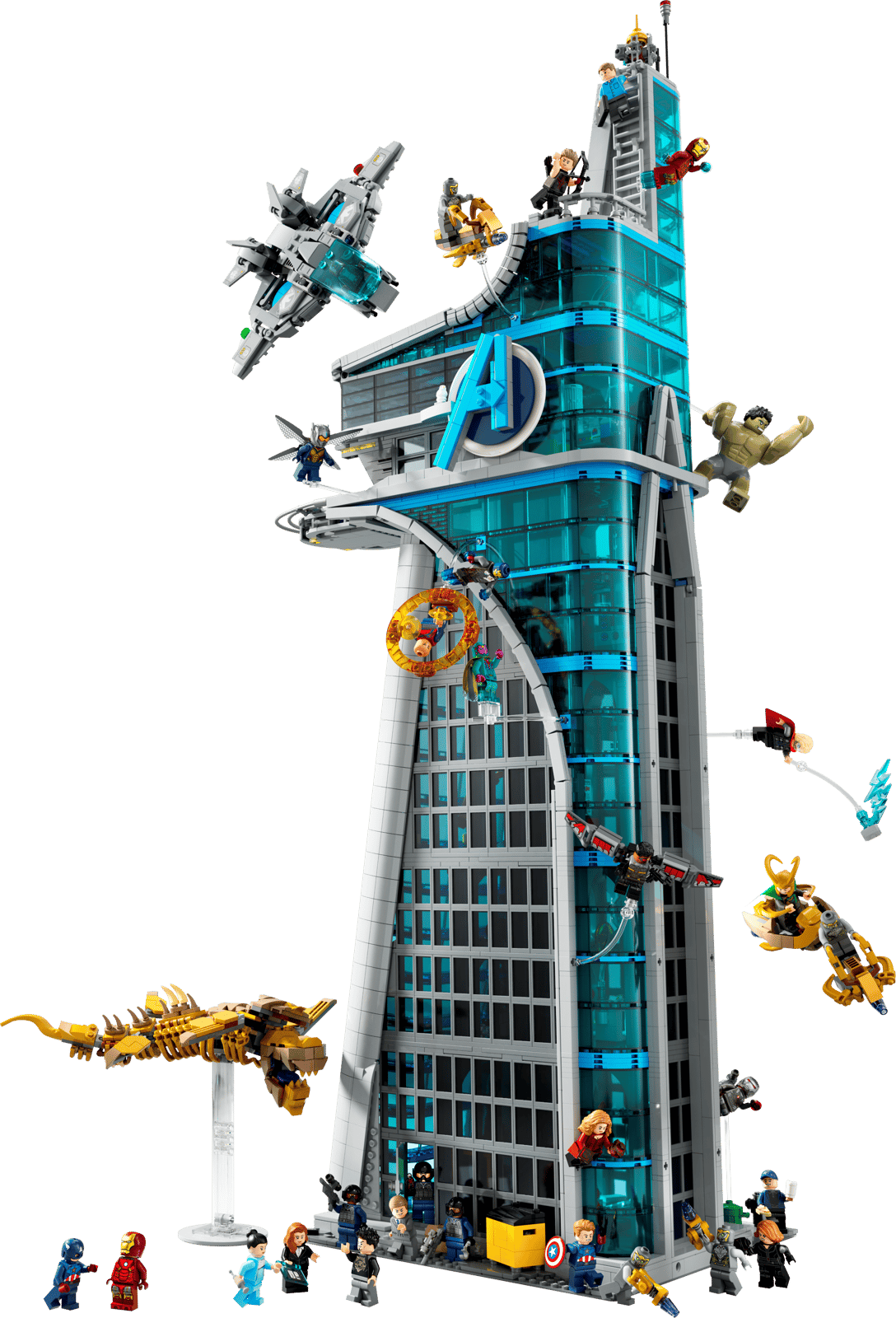 76269+6487483 LEGO® Avengers Tower + Taxi Used Set