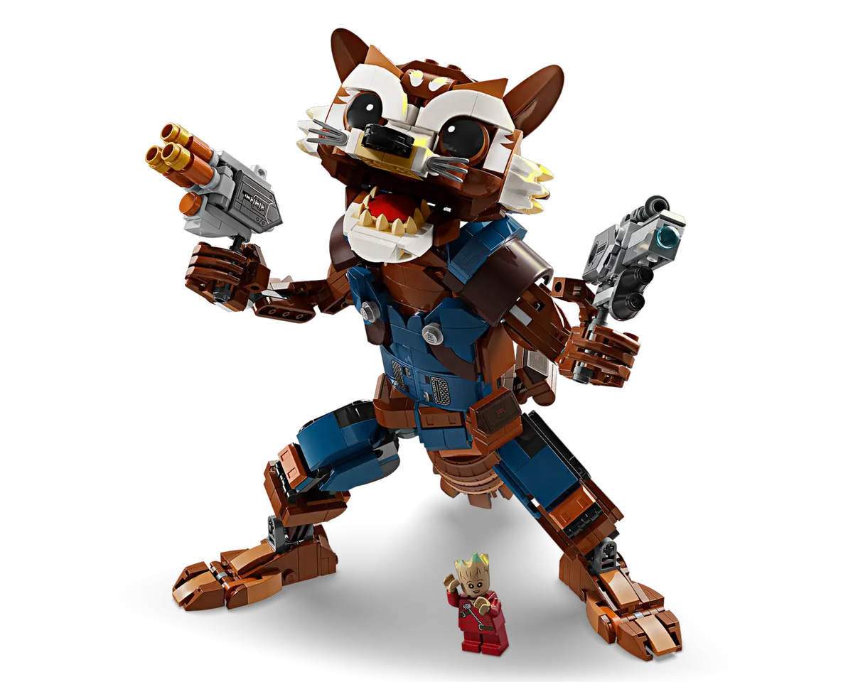 76282 LEGO® Rocket & Baby Groot Used Set