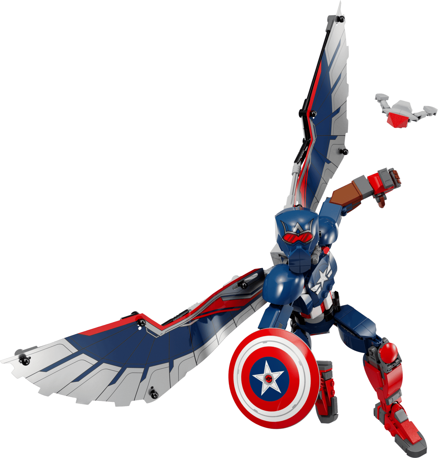 76296 LEGO® New Captain America Construction Figure Used Set