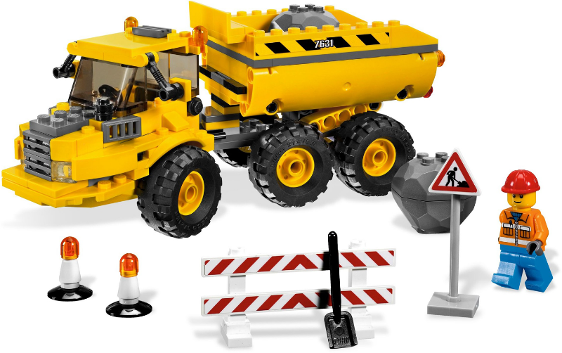 7631 LEGO® Dump Truck Used Set