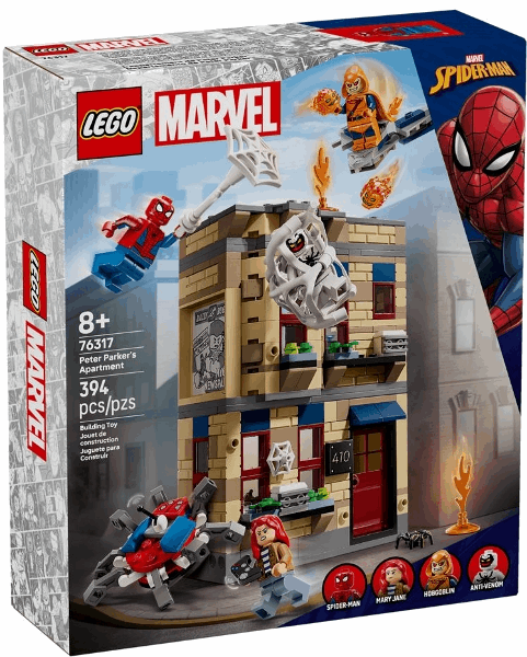 76317 LEGO® Peter Parker's Apartment