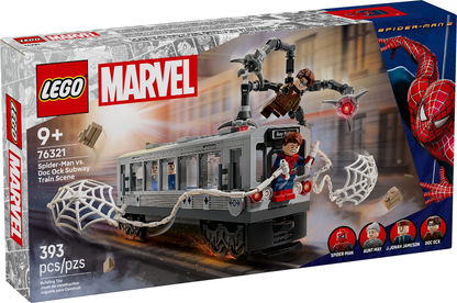 LEGO® 76321 Spider-Man vs. Doc Ock Subway Train Scene