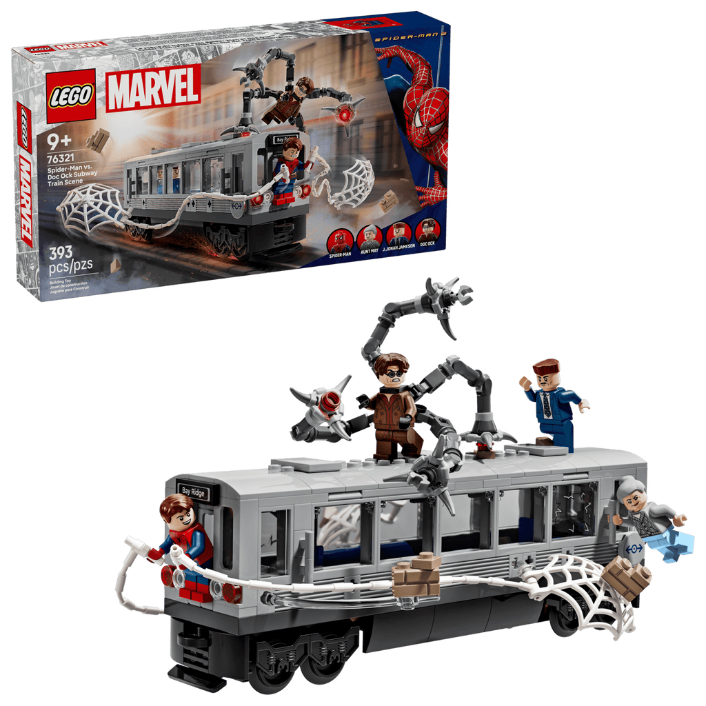 LEGO® 76321 Spider-Man vs. Doc Ock Subway Train Scene
