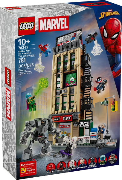 LEGO® 76342 Spider-Man vs. Mysterio: The Daily Bugle