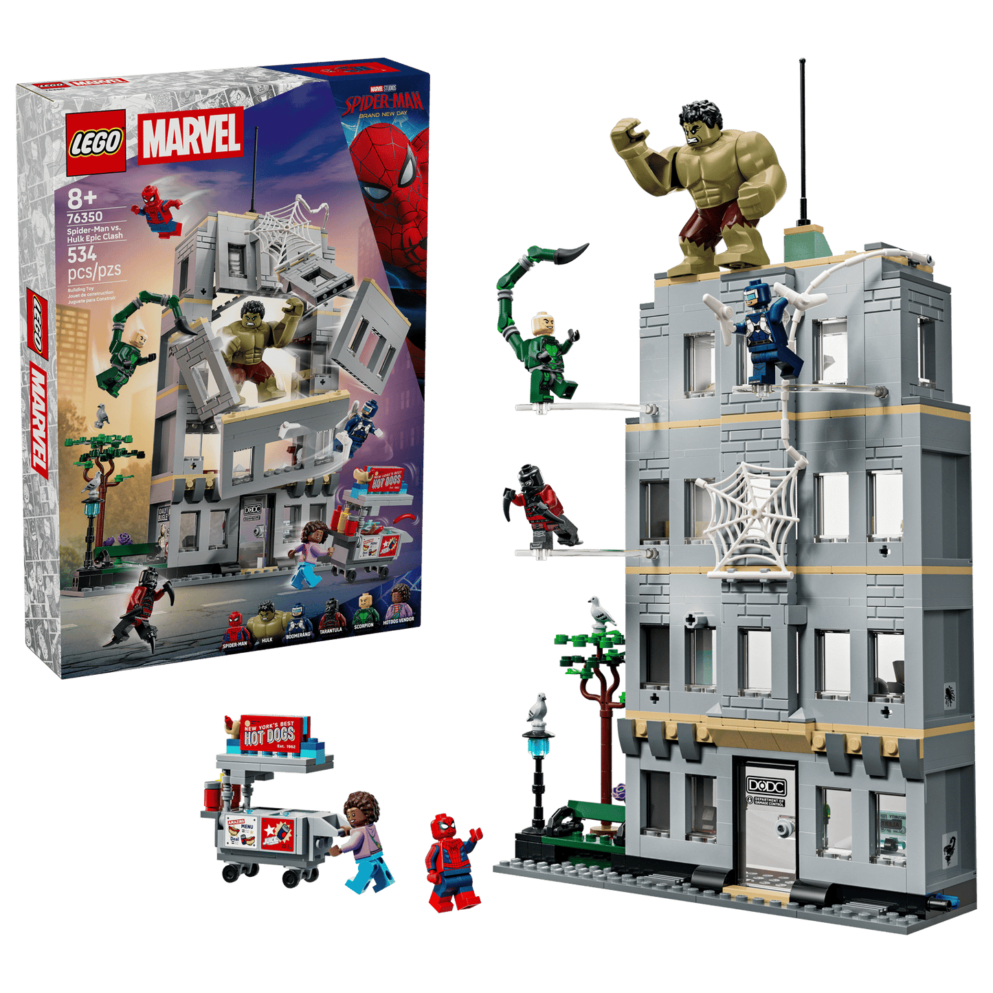 76350 LEGO® Spider-Man vs. Hulk Epic Clash