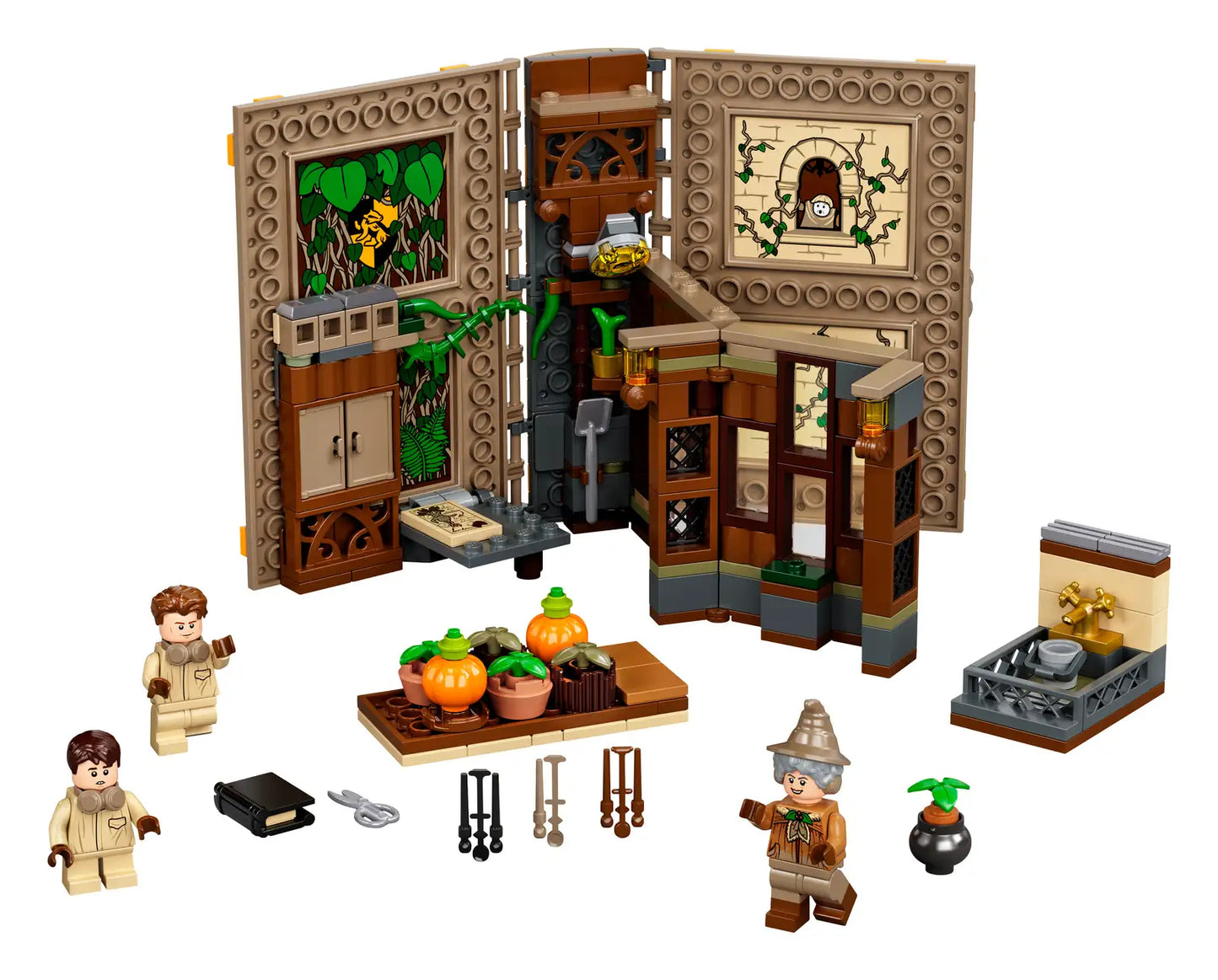 76384 LEGO® Hogwarts Moment: Herbology Class Used Set