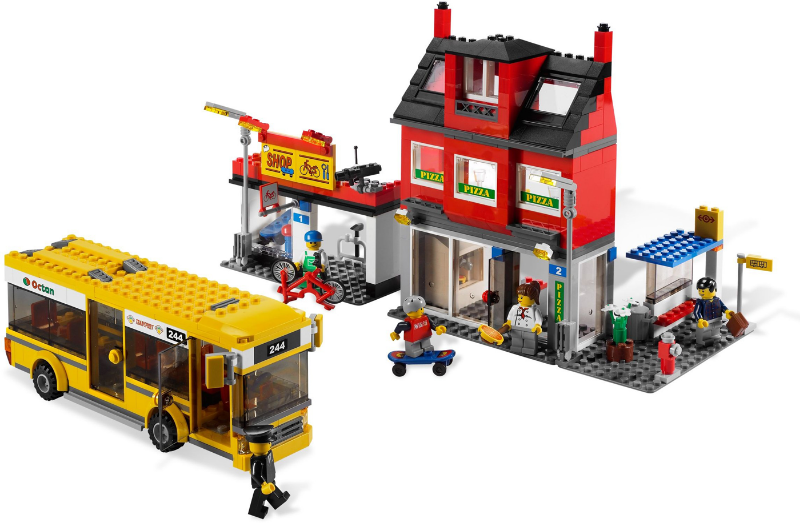 7641 LEGO® City Corner Used Set