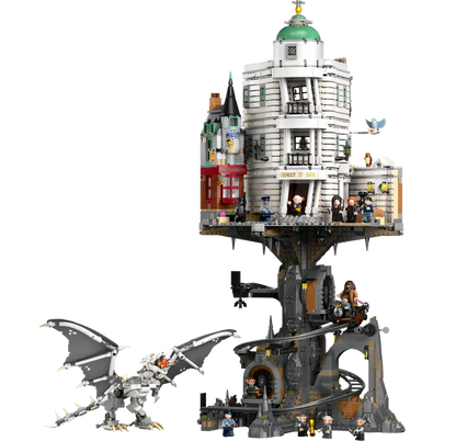 76417 LEGO® Gringotts Wizarding Bank + 40598 Gringotts Vault GWP Used Sets