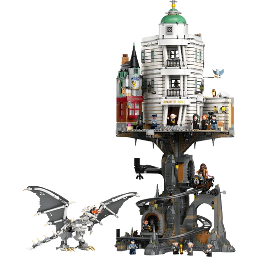 76417 LEGO® Gringotts Wizarding Bank + 40598 Gringotts Vault GWP Used Sets
