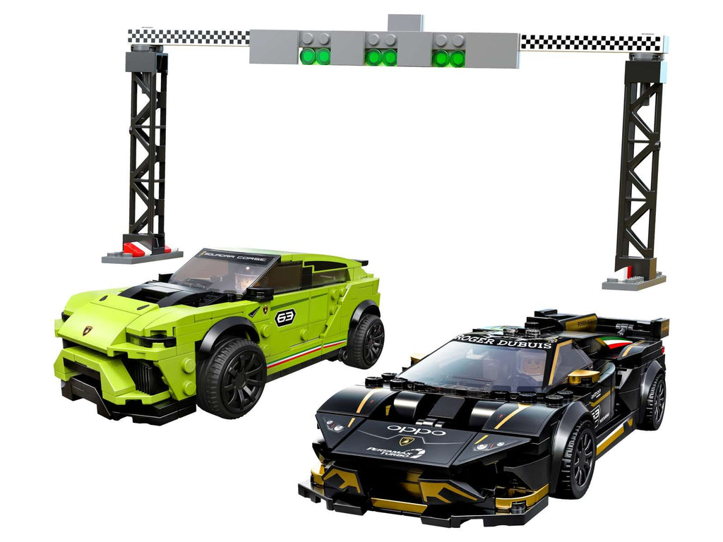 76899 LEGO® Lamborghini Urus ST-X & Lamborghini Huracán Super Trofeo EVO