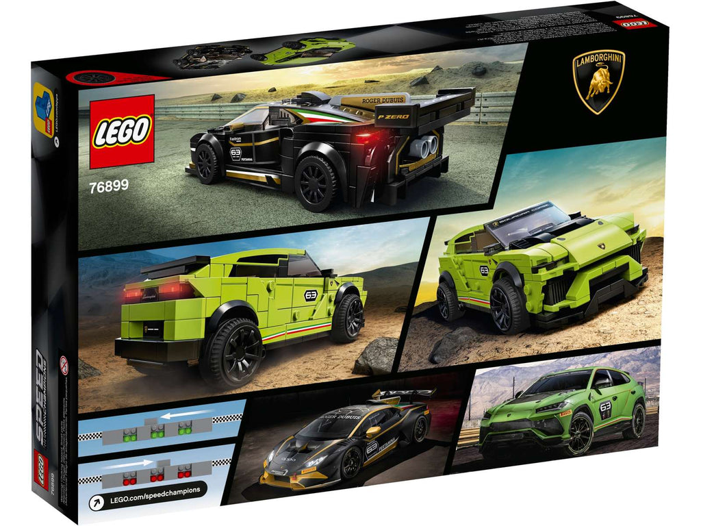 76899 LEGO® Lamborghini Urus ST-X & Lamborghini Huracán Super Trofeo EVO