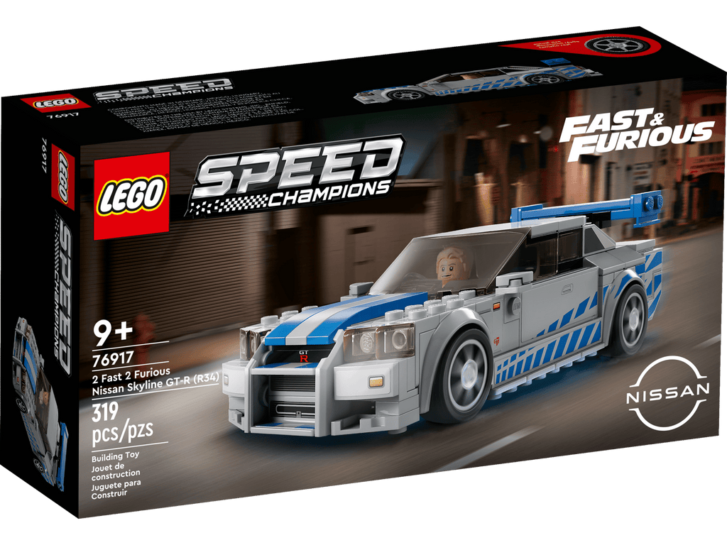 76917 LEGO® 2 Fast 2 Furious Nissan Skyline GT-R (R34) Damaged Box