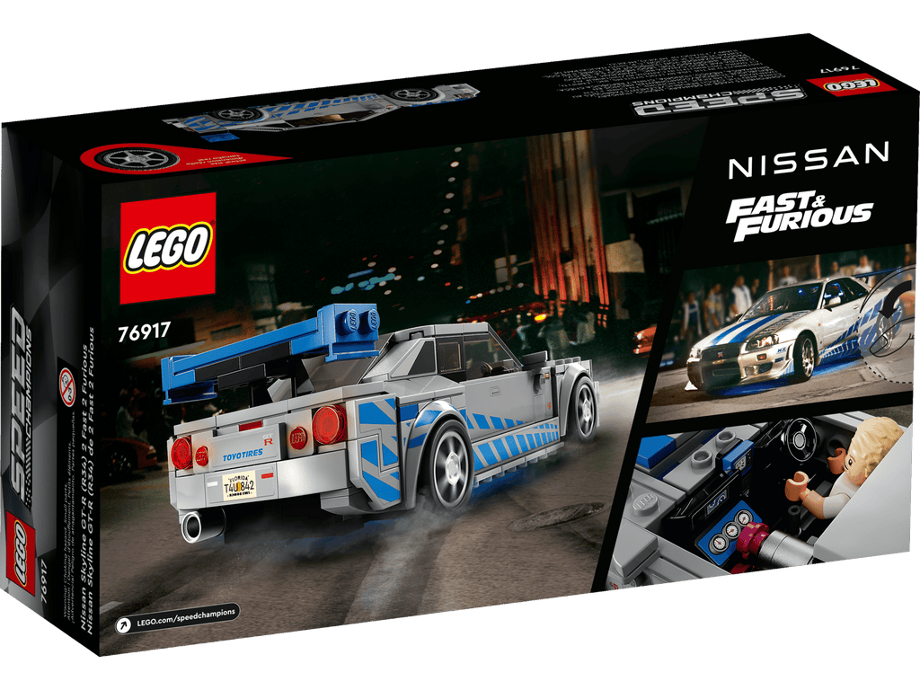 76917 LEGO® 2 Fast 2 Furious Nissan Skyline GT-R (R34) Damaged Box