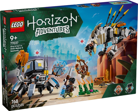 77037 LEGO® Aloy & Varl vs. Shell-Walker & Sawtooth