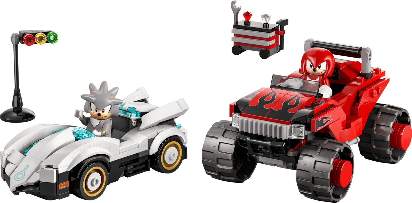 LEGO® 77118 Silver's Car vs. Knuckles' Monster Truck