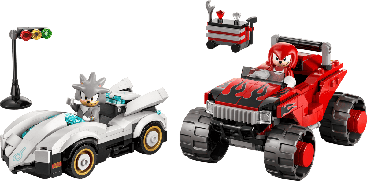 LEGO® 77118 Silver's Car vs. Knuckles' Monster Truck