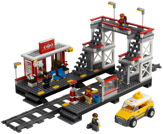 7937 LEGO® Train Station Used Set