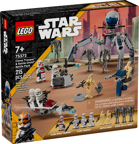 LEGO® 75372 Clone Trooper™ & Battle Droid™ Battle Pack