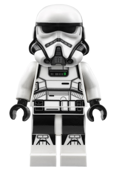Imperial Patrol Trooper - Male, Light Nougat Head, Scowl